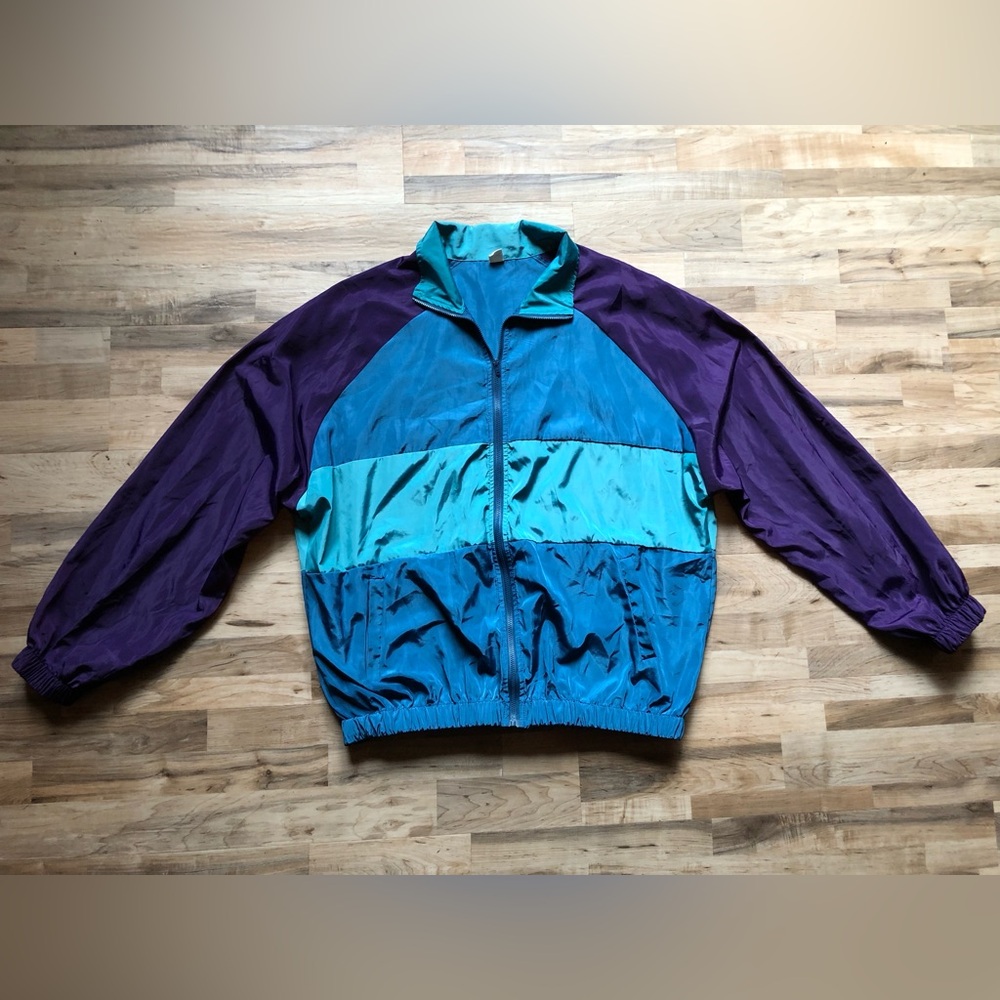 Vintage 70’s Colored Windbreaker Jacket